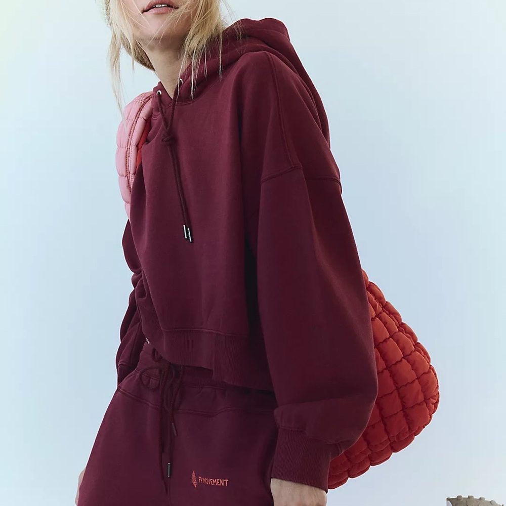 Women's Undefeated Sweat Set Free People Movement in Sour Cherry